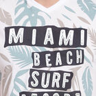 Solid V Neck T-Shirt, White, small image number null