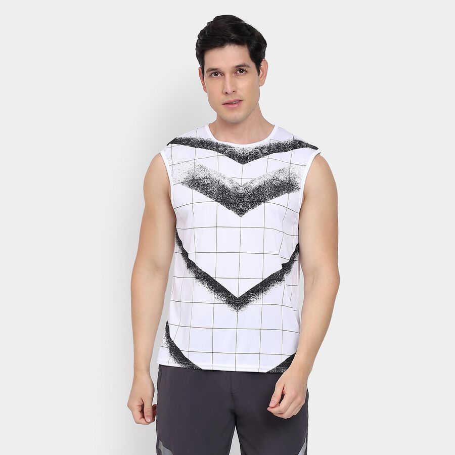 Men's T-Shirt, White, large