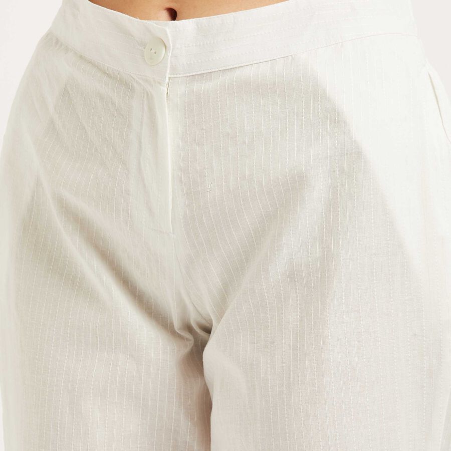 Cotton Palazzo, White, large image number null