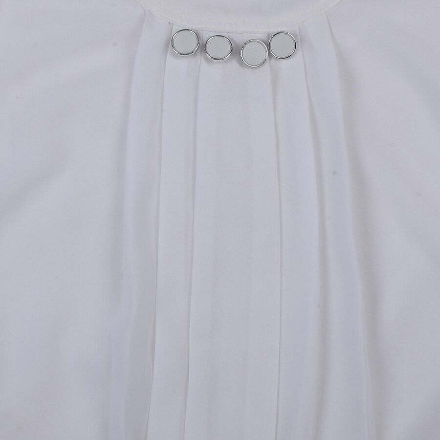 Girls' T-Shirt, White, large