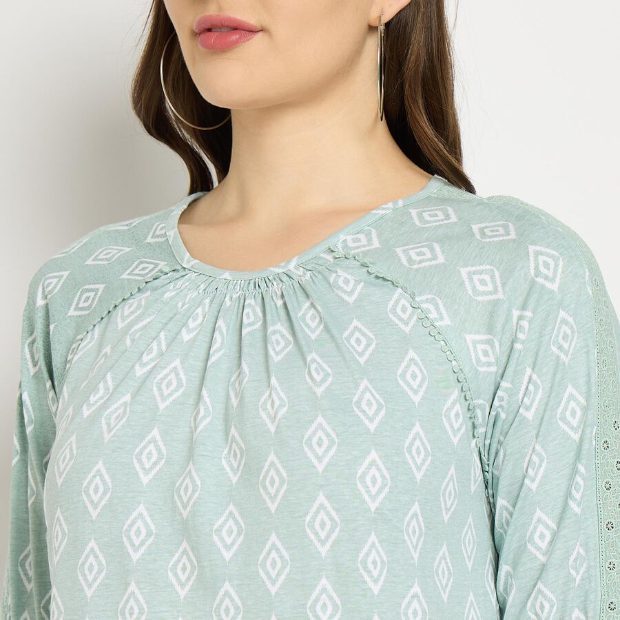 Ladies' Cotton Top, Light Green, large image number null