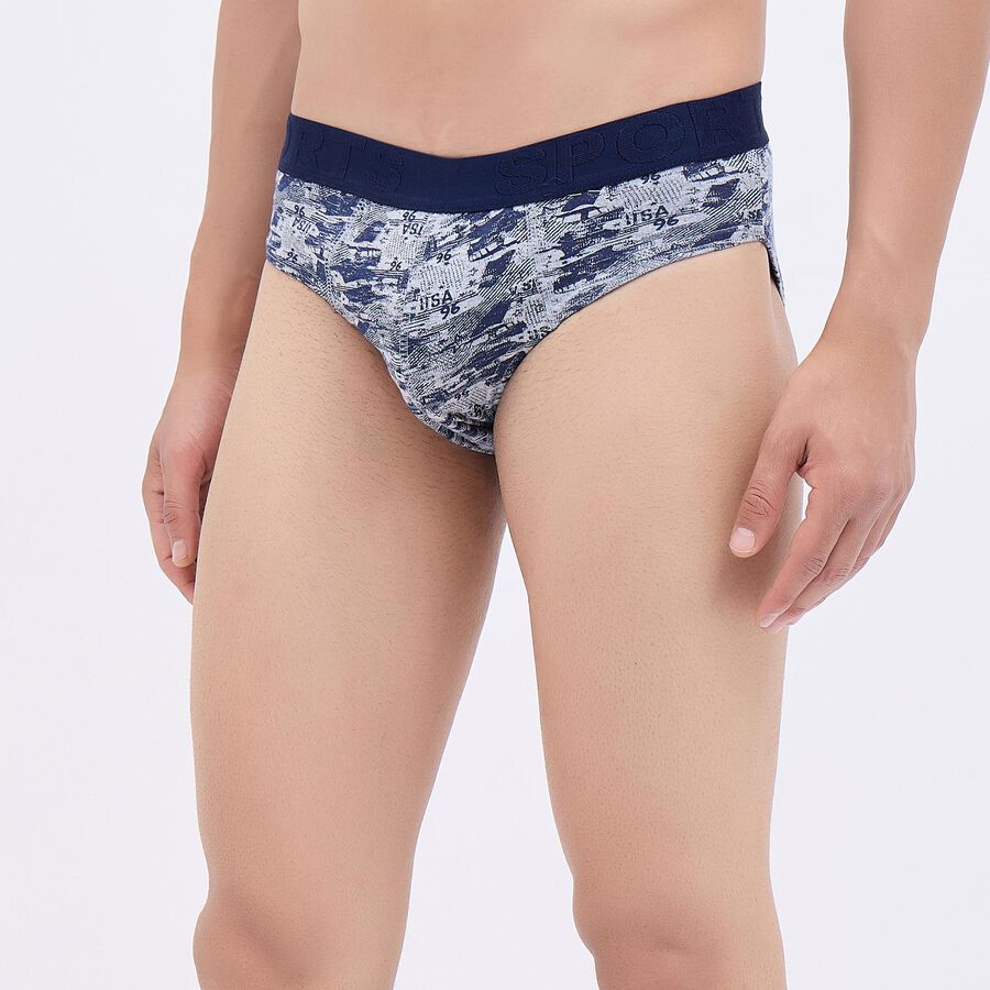 Men's V-Cut Briefs, Black, large image number null