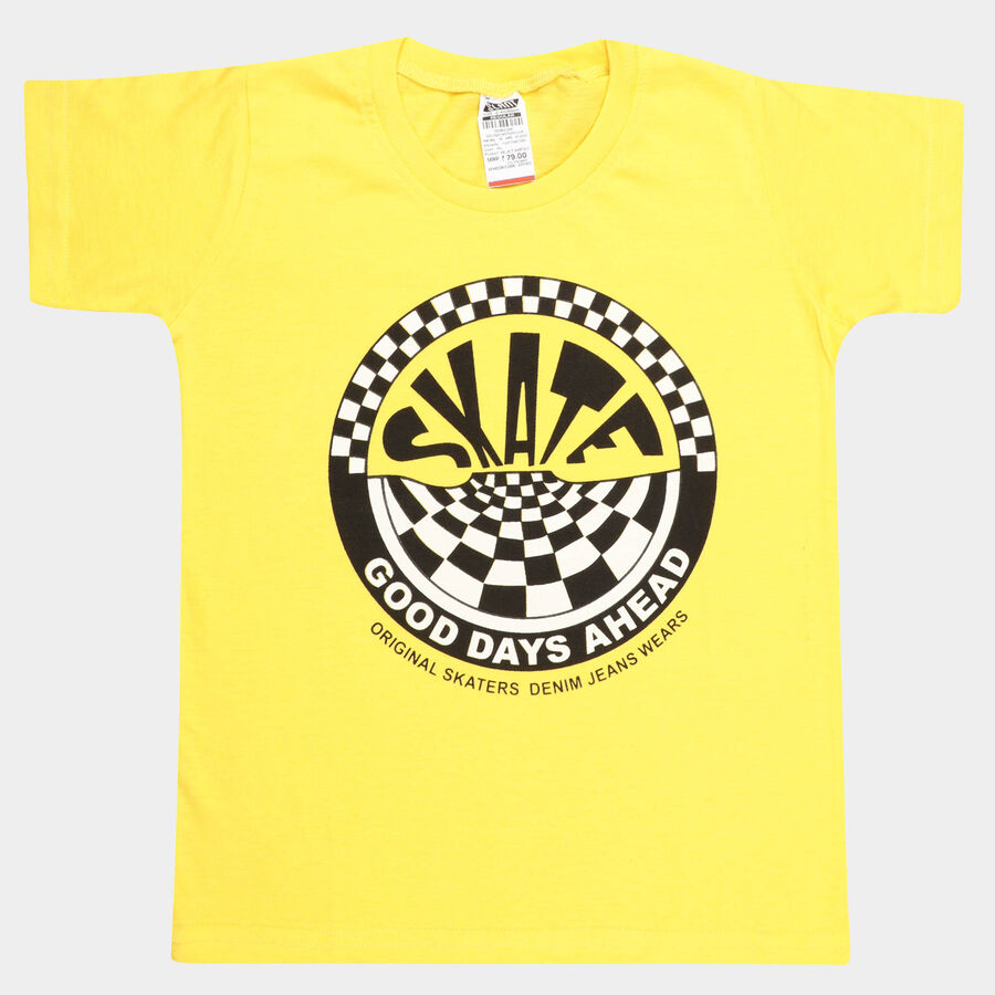 Boys T-Shirt, पीला, large image number null