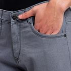 Men's Slim Fit Jeans , Light Grey, small image number null