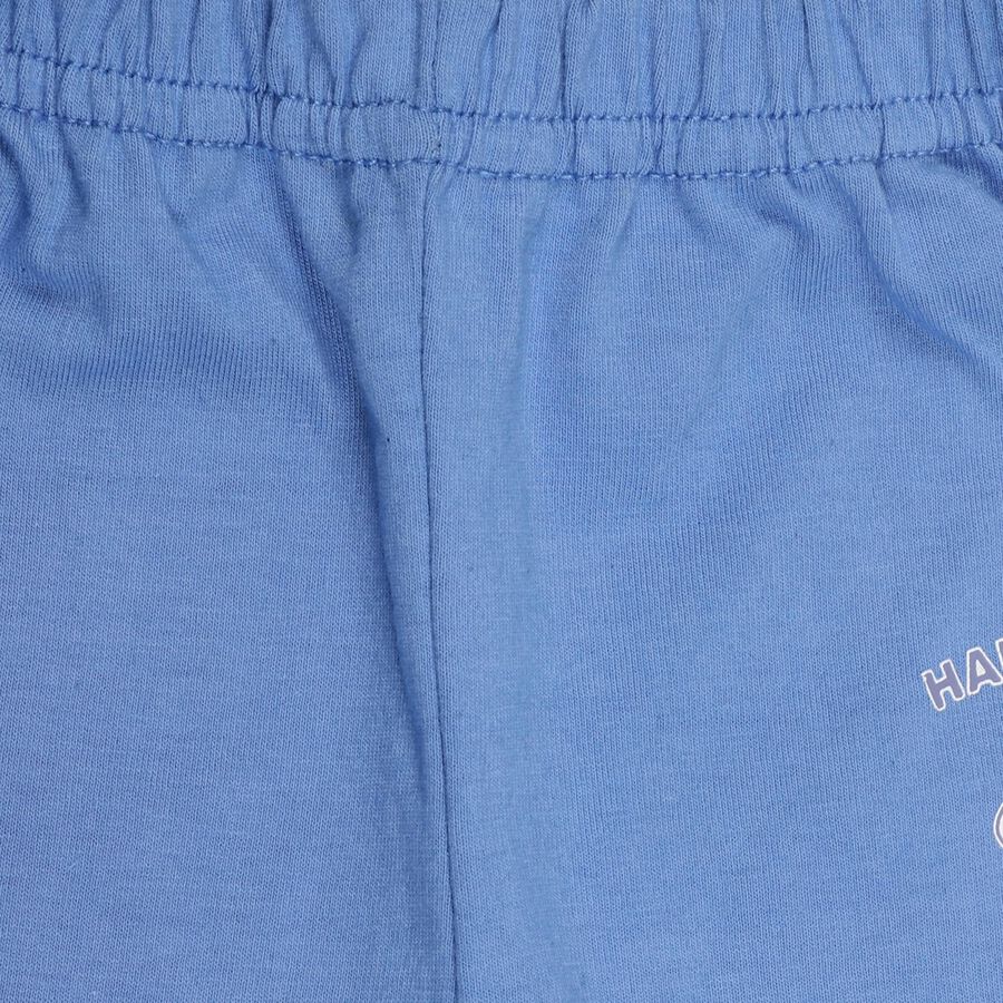 Infants' 100% Cotton Elasticated Pyjama , Mid Blue, large image number null
