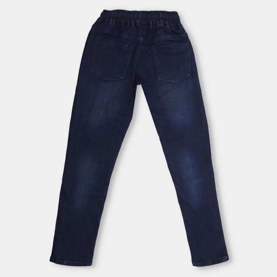 Boys' Jeans , गहरा नीला, large image number null