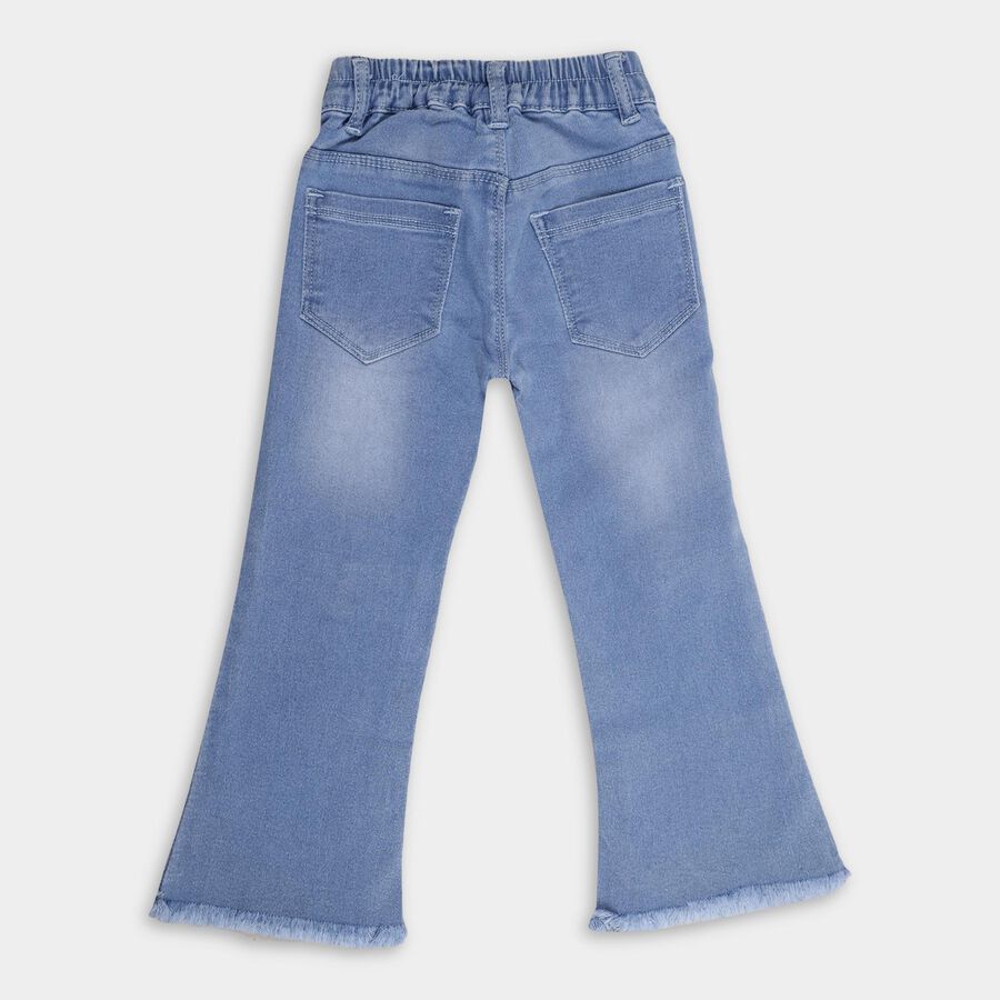 Girls' Jeans , हल्का नीला, large image number null