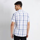 Cotton Checks Casual Shirt, White, small image number null