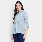 All Over Print Kurta, Light Blue, small image number null