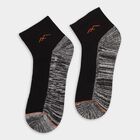 Men's Socks (Pack of 3), काला, small