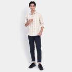 Men's Casual Shirt, Beige, small image number null