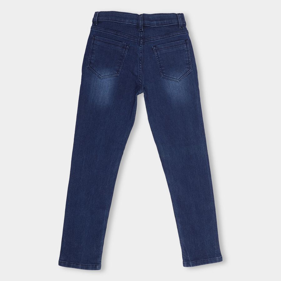 Boys' Jeans , गहरा नीला, large image number null
