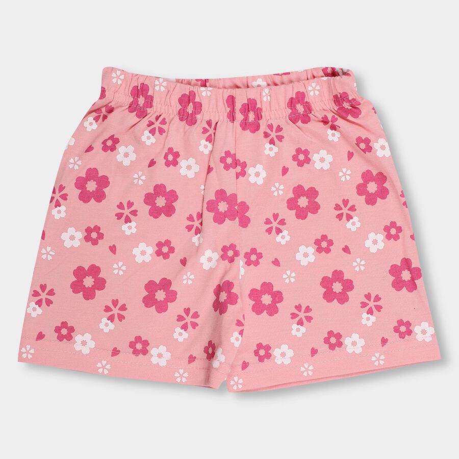 Girls' Pull Ups Shorts, Light Pink, large