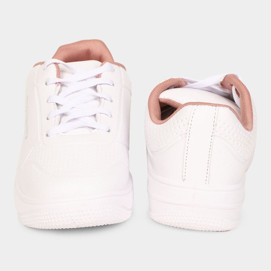 Womens Sneaker Casual Shoes, White, large image number null