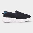 Men's Deep Midnight Navy Blue Slip-On Sports Shoes, नीला, small