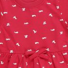 Girls' Frock, रानी (फ्यूशिया), small image number null