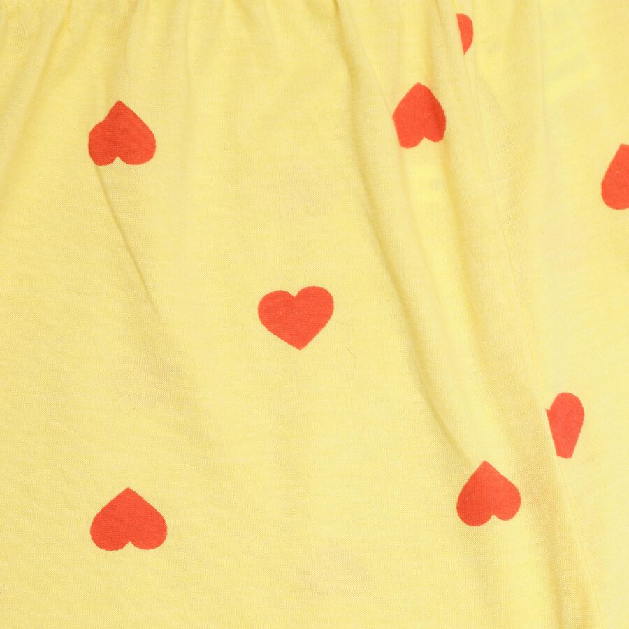 Girls' Pyjamas, पीला, large