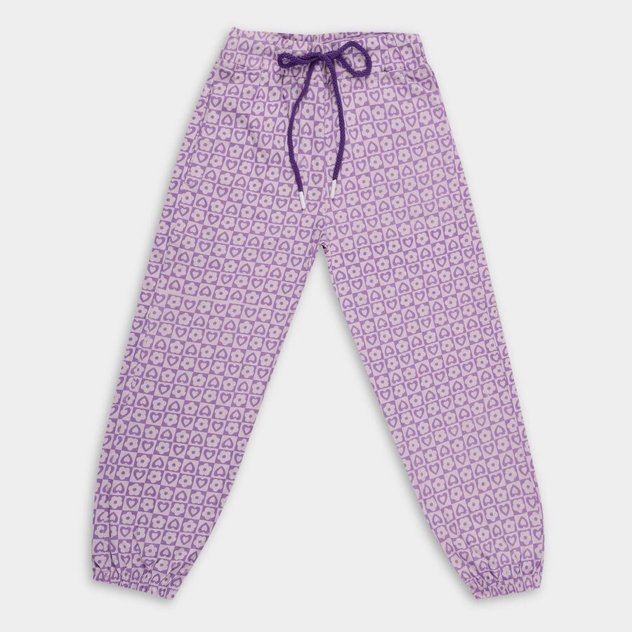 Girls' Pyjamas , लाइलेक, large image number null