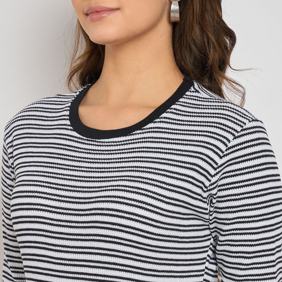 Ladies' 100% Cotton Top, White, large image number null
