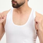 Men's Vest, White, small
