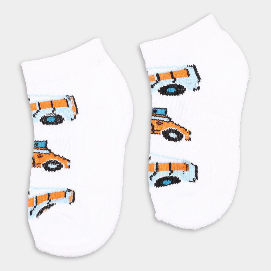 Boy's Socks (Pack of 2), Light Grey, large