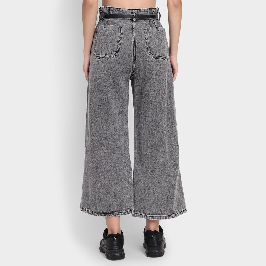 Ladies' 100% Cotton Jeans , Light Grey, large image number null