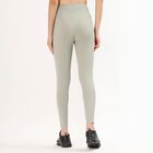 Women's Light Sage Green High-Rise Tights, Light Green, small
