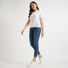 Ladies' Round Neck T-Shirt, White, small image number null