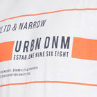 Cut & Sew Round Neck T-Shirt, White, small image number null