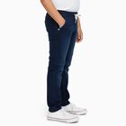 Boys' Dark Blue Straight Fit Elastic Waist Jeans, Dark Blue, small image number null