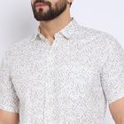 Men's 100% Cotton Casual Shirt , पीला, small