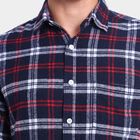 Men's 100% Cotton Casual Shirt, लाल, small image number null