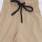 Boys' Beige Cotton Blend Printed Pyjama, गहरा पीला, small image number null