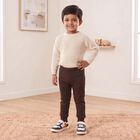 Boys' Brown Long Johns Thermal, Brown, small