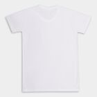 Boys' Half Sleeves T-Shirt , सफ़ेद, small image number null