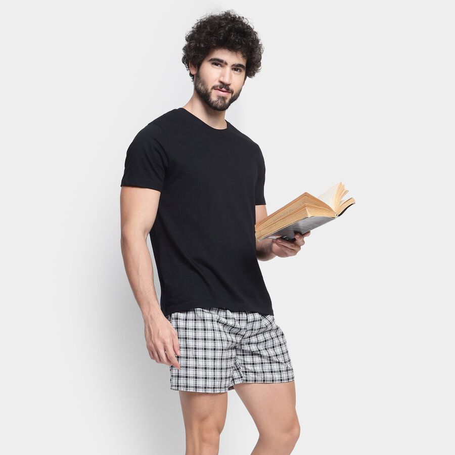 Men's Boxers, Black, large