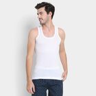 Men's 100% Cotton Vest , White, small image number null