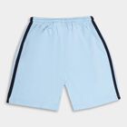 Boys' Light Blue Basic Bermuda Shorts, Light Blue, small image number null