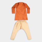 Boys' Kurta Pyjama, Rust, small image number null