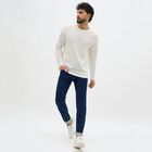 Men's Slim Fit Jeans, Dark Blue, small image number null