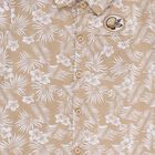 Infants' 100% Cotton Shirt, Beige, small image number null