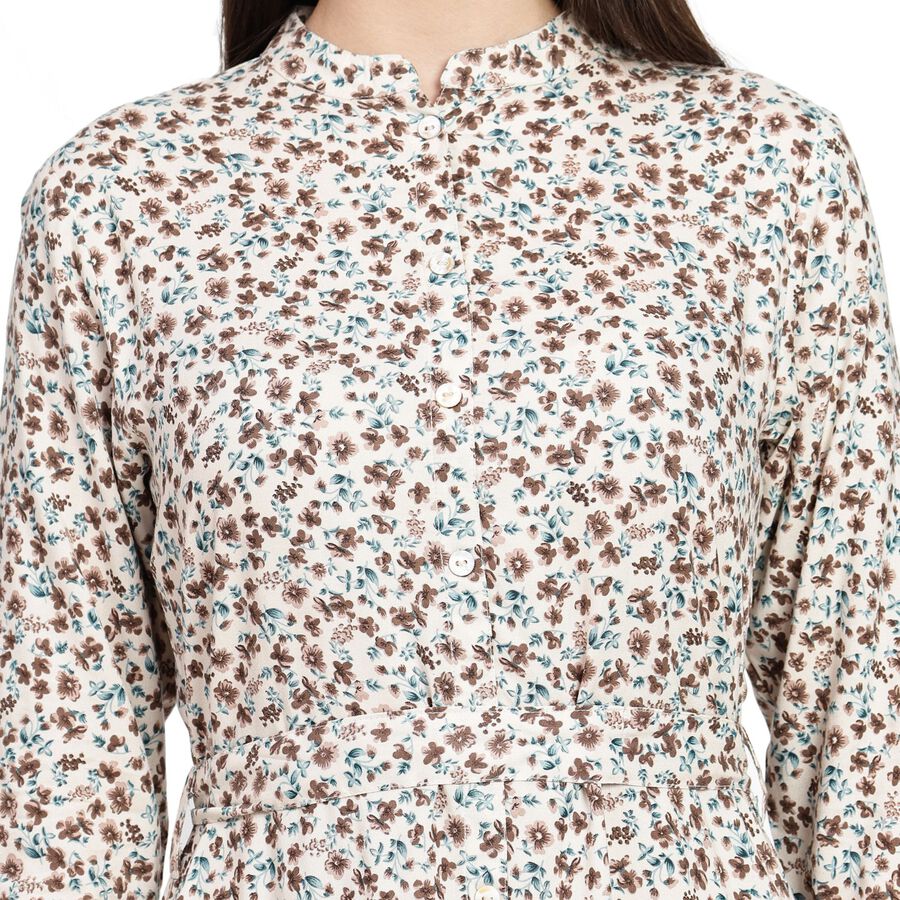 Ladies' Dress, गहरा पीला, large image number null