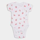 Infants' 100% Cotton Bodysuit , Light Pink, small