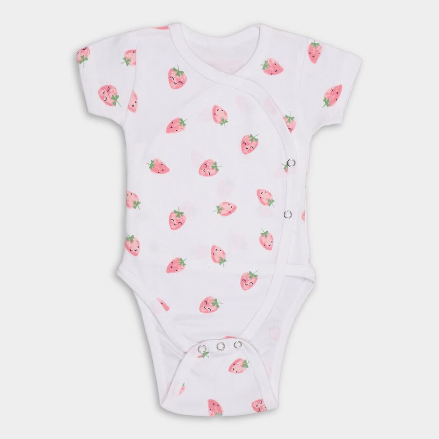 Infants' 100% Cotton Bodysuit , Light Pink, large