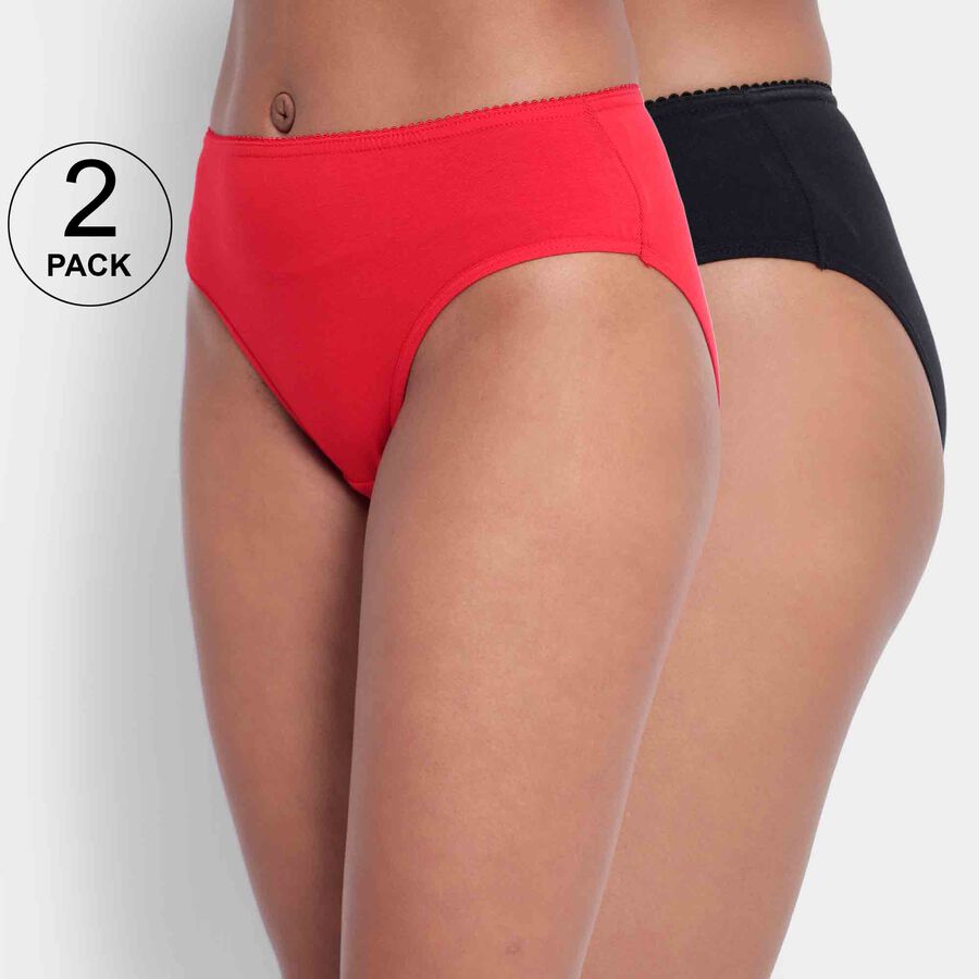 Solid Panty, Red, large image number null
