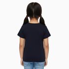 Girls' T-Shirt, नेवी ब्लू, small image number null