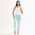 Men's Bright Multicolor Relaxed Fit Printed Pyjama, Light Blue, small image number null