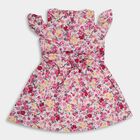 Girls' 100% Cotton Frock, Light Pink, small image number null