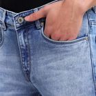 Men's Skinny Jeans , Light Blue, small image number null