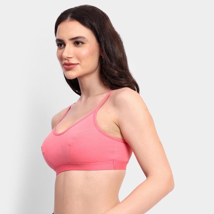 Ladies' Bra, मूँगा (कोरल), large image number null
